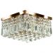 Lustre De Cristal Legitimo Wonderwall 30x30 Cobre