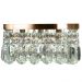 Lustre De Cristal Legitimo Wonderwall 30x30 Cobre
