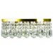 Lustre De Cristal Legitimo Wonderwall 40x40 Dourado