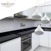 Lustre Pendente Aluminio Gota Triplo 21cm Branco
