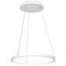 Lustre Pendente Arco Ring Anel Branco Led Bivolt 40cm 3000K