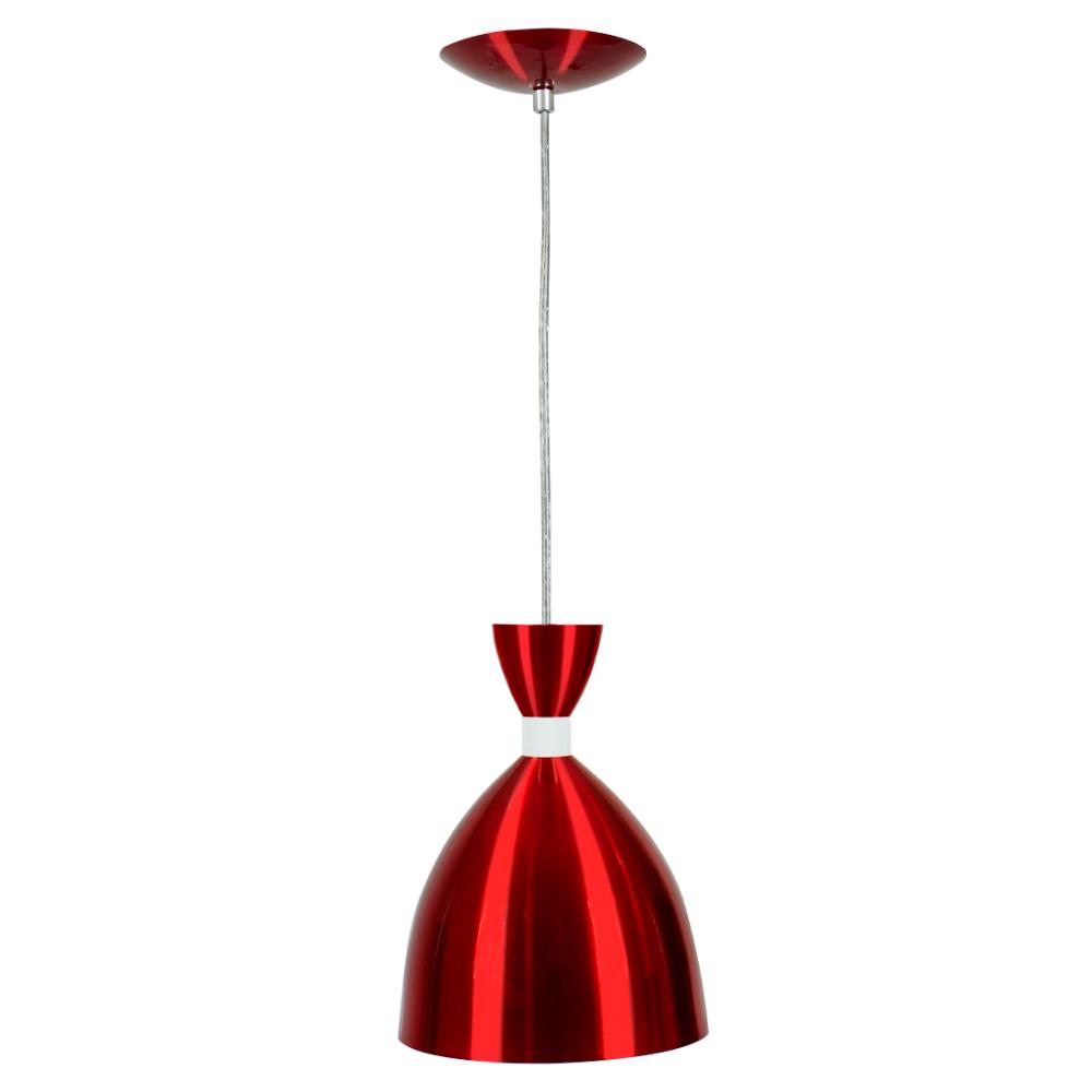 Lustre Pendente Califórnia De Alumínio Cereja