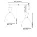 Lustre Pendente Califórnia Duplo Base Retangular Branco