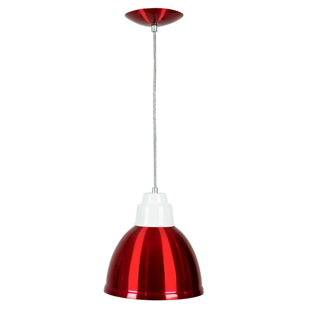Lustre Pendente Karina De Alumínio Cereja