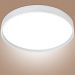 Lustre Plafon Space Redondo Branco 33x3.5 cm 4000K