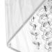 Pendente Cupula Cristal Acr Marrycrilic Branco c/ Deslocador