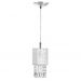 Pendente de Cupula Redondo ClearFio Cristal Acrílico Branco