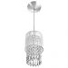 Pendente de Cupula Redondo ClearFio Cristal Acrílico Branco