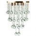 Plafon De Cristal Legitimo Classic Round Long 32 Cobre