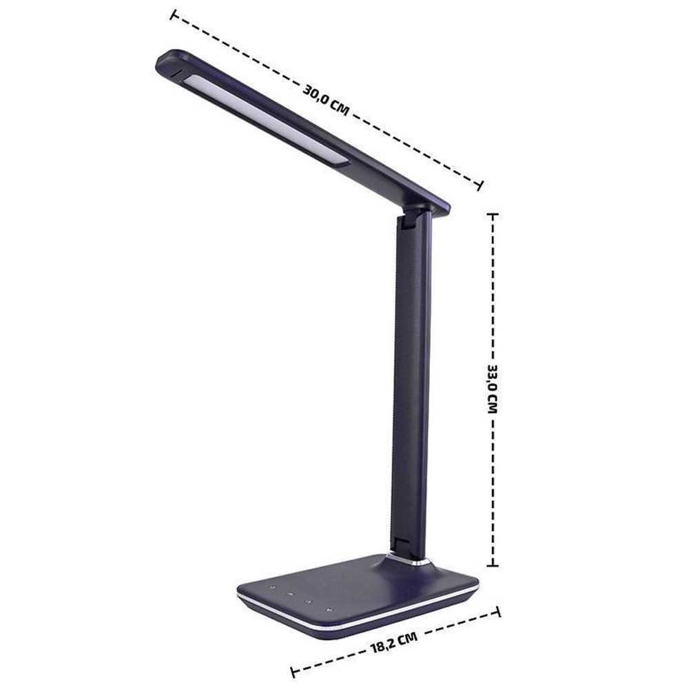 Luminária De Mesa Upper Led Marinho