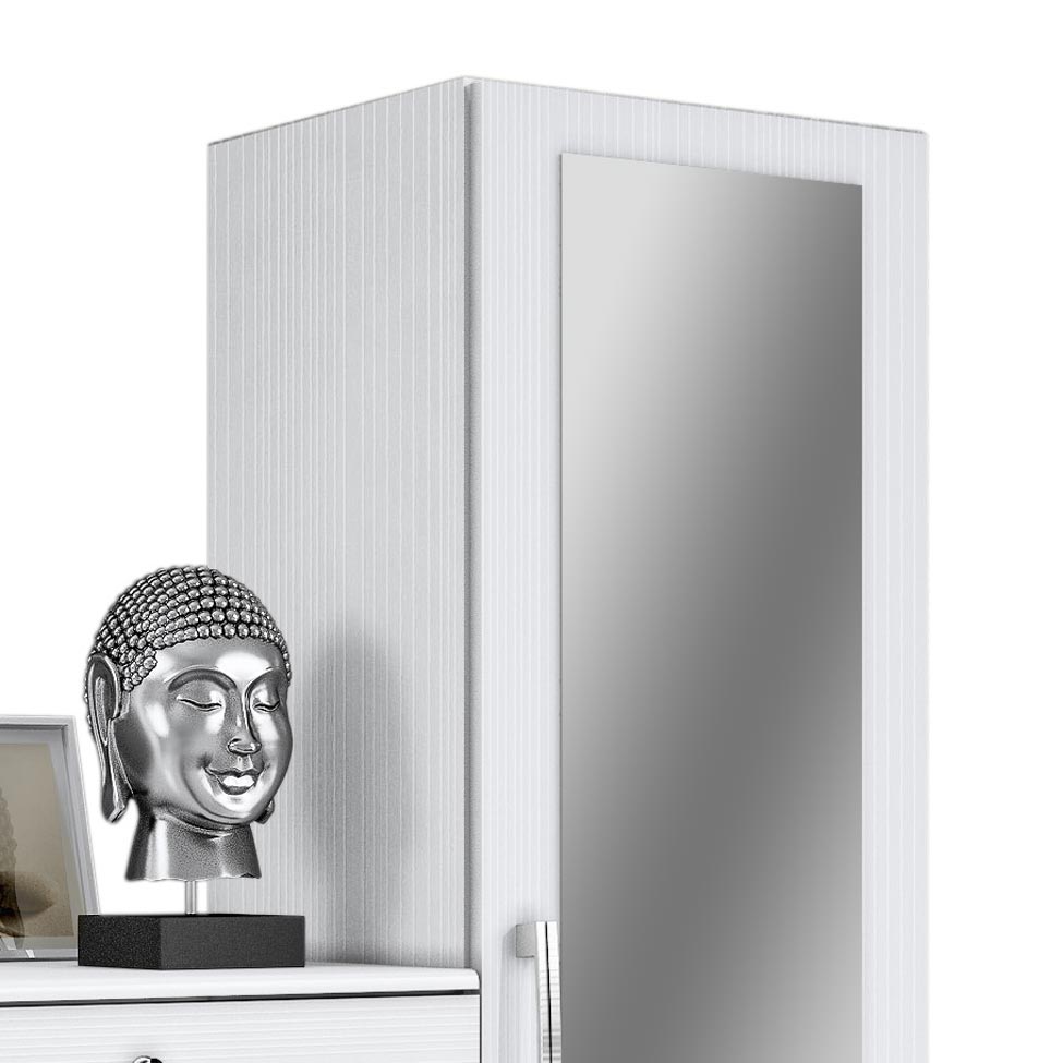 Cômoda Belize Plus 1 Porta 4 Gavetas Branco