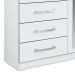 Cômoda Belize Plus 1PT 4GV Branco