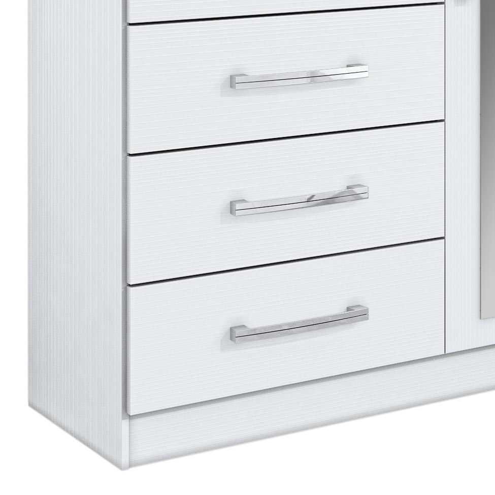 Cômoda Belize Plus 1PT 4GV Branco