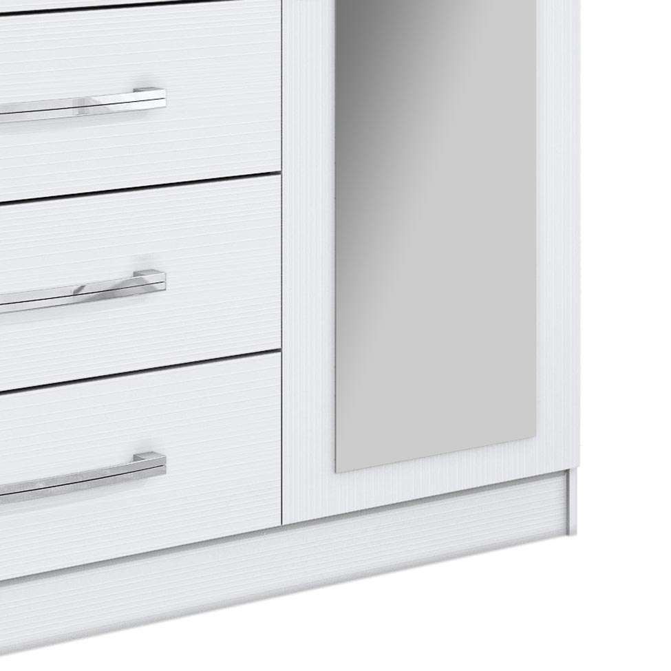 Cômoda Belize Plus 1PT 4GV Branco