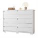 Cômoda Duetto 10 Gavetas Branco - Móveis Albatroz