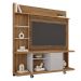 Home Taurus 160 cm para TV até 47” Polegadas e Rodízios Cinamomo/Off White - Ripa