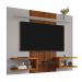 Painel Atlas Sala Tv Até 55 Polegadas Off White/Naturalle/Ripado