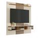 Painel Sala para TV até 65 Polegadas Lisboa c/ Porta Off White/Cinamomo - Rattan