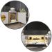 Rack Juquehy TV 75 Polegadas com 4 Portas e Pés Em Aço Off White/Cinamomo