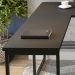 Mesa De Canto Para Escritorio Estilo Industrial 133160 Preto Mobel
