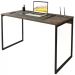Mesa Para Escritorio Estilo Industrial 120x75 cm 133160 Castanho Mobel