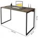 Mesa Para Escritorio Estilo Industrial 120x75 cm 133160 Castanho Mobel