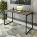 Mesa Para Escritorio Estilo Industrial 120x75 cm 133160 Castanho Mobel