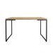 Mesa de Jantar Industrial 4 Lugares 135x90 Porto - Fit Mobel