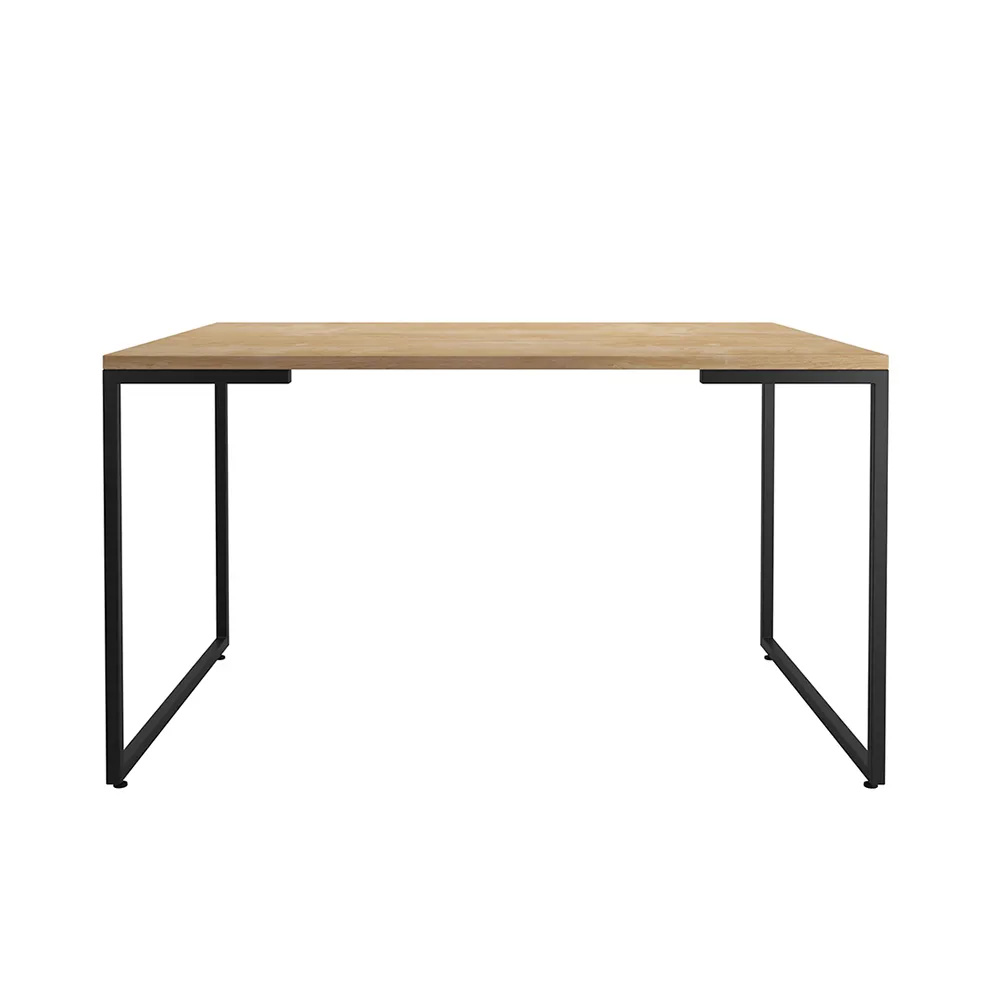 Mesa de Jantar Industrial 4 Lugares 135x90 Porto - Fit Mobel