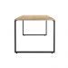 Mesa de Jantar Industrial 4 Lugares 135x90 Porto - Fit Mobel
