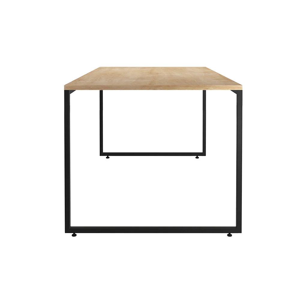 Mesa de Jantar Industrial 4 Lugares 135x90 Porto - Fit Mobel