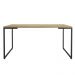 Mesa de Jantar Industrial 6 Lugares 160x90 Porto - Fit Mobel