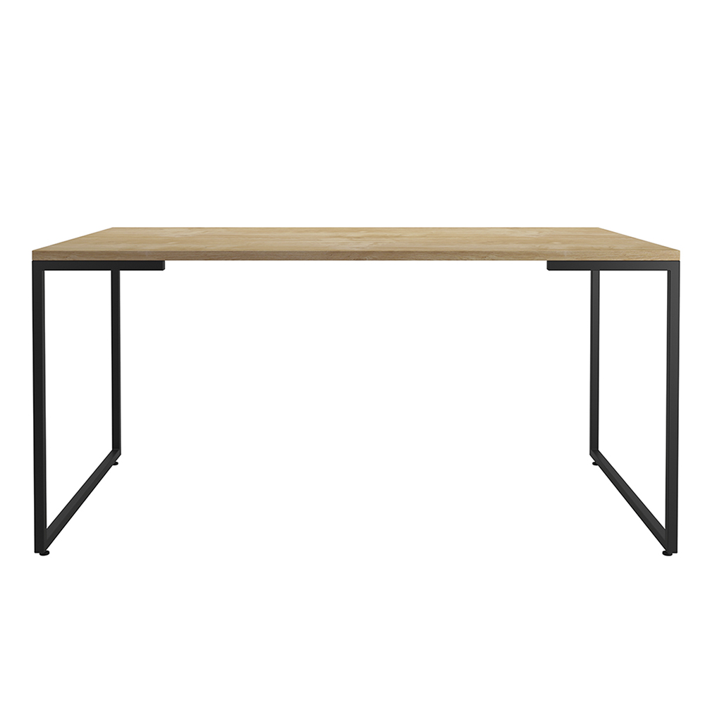 Mesa de Jantar Industrial 6 Lugares 160x90 Porto - Fit Mobel