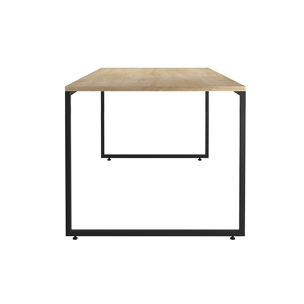 Mesa de Jantar Industrial 6 Lugares 160x90 Porto - Fit Mobel