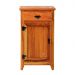 Armário Balcão Arcais 50 cm 1 Porta Madeira Maciça Natural