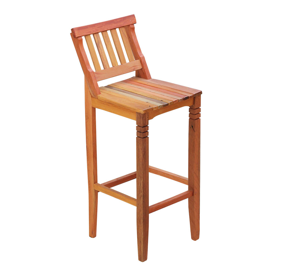 Conjunto Mesa Bistrô 2 Banquetas Madeira Maciça