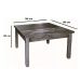 Conjunto Mesa De Jantar 1,4x1,4 M 8 Cadeiras Madri Madeira D