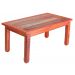 Conjunto Mesa de Jantar 1,5M 6 Cadeiras Madri Madeira de Demolição com Pátina