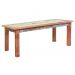 Conjunto Mesa de Jantar 2M 8 Cadeiras Mineira Madeira de Demolição Pátina
