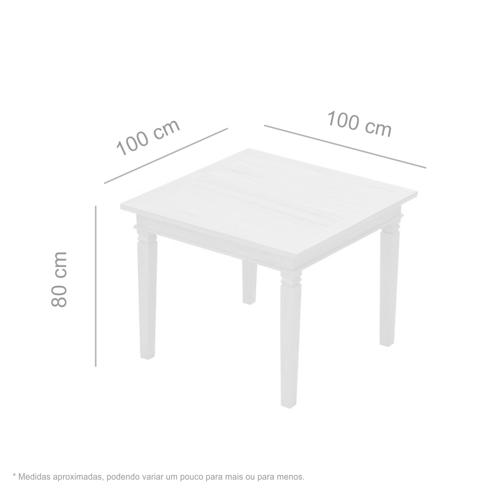 Conjunto Mesa de Jantar Rústica 1m 4 Banquetas Ripada Madeira Maciça Natural