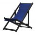 Espreguiçadeira Preguiçosa Dobrável Black SB-Azul Marinho