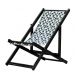 Espreguiçadeira Preguiçosa Dobrável Black SB-Triang Preto