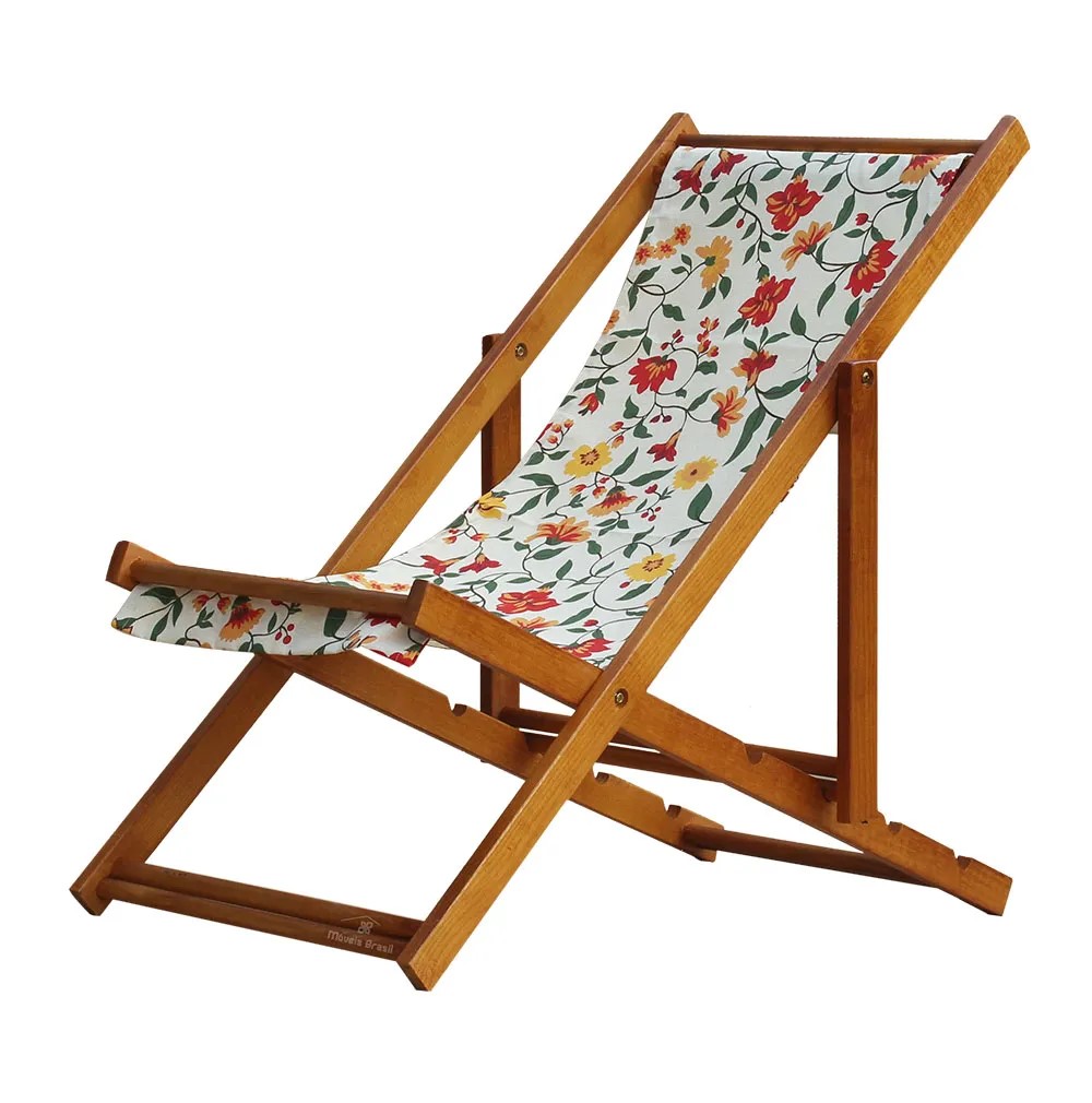 Espreguiçadeira Preguiçosa Dobrável Mel SB-Floral
