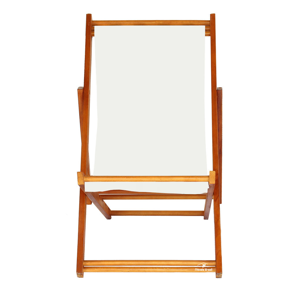 Espreguiçadeira Preguiçosa Dobrável Mel SB-List Azul/Branco