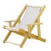 INFANTIL Kit 2 Cadeira Espreguiçadeira Dobrável-Branco