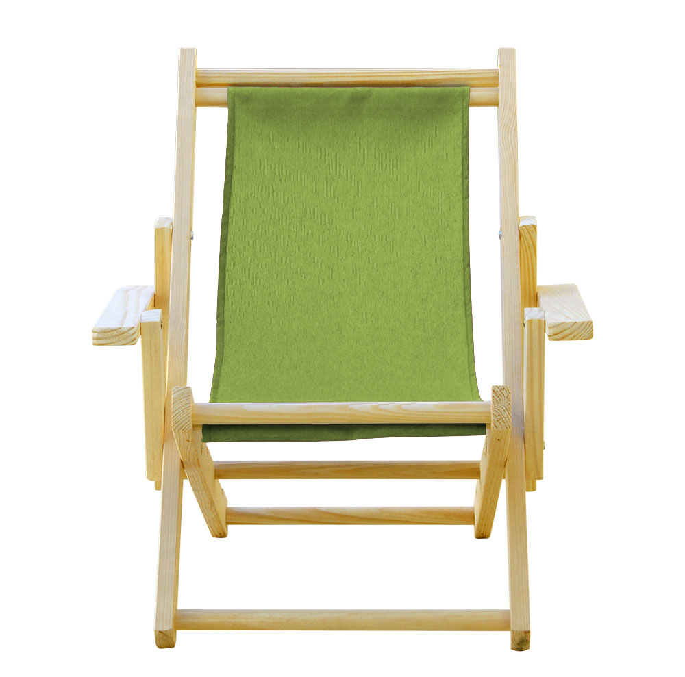INFANTIL Kit 2 Cadeira Espreguiçadeira Dobrável-Verde
