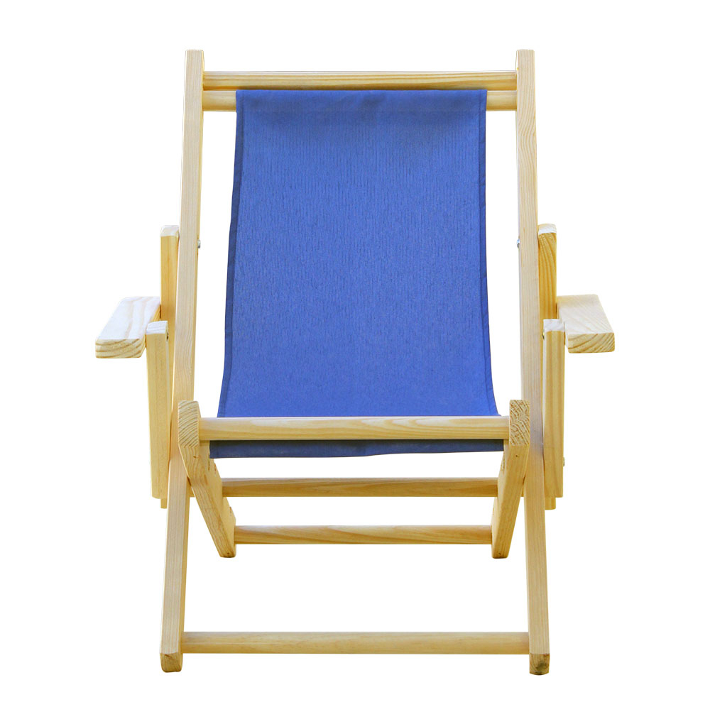 INFANTIL Kit 3 Cadeira Espreguiçadeira Dobrável-Azul