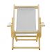 INFANTIL Kit 3 Cadeira Espreguiçadeira Dobrável-Branco