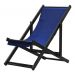 Kit 2 Espreguiçadeiras Dobrável Black SB-Azul Marinho