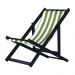 Kit 3 Espreguiçadeiras Dobrável Black SB-L Verde/Branco